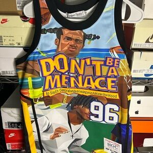 Graphic Men's Tank Top - Multicolor Menace 2 Society HGC Jersey